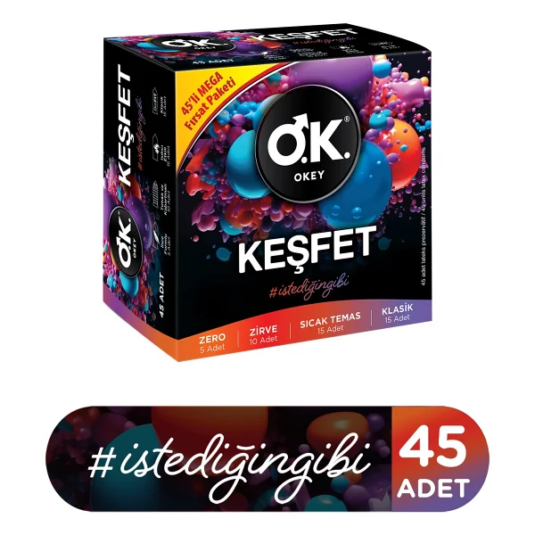 Okey Keşfet 45'li Prezervatif - Görsel 9