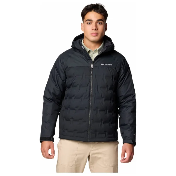 Columbia Grand Trek Iıı Down Wm7857-010 Kapüşonlu Siyah Erkek Şişme Mont - Görsel 9