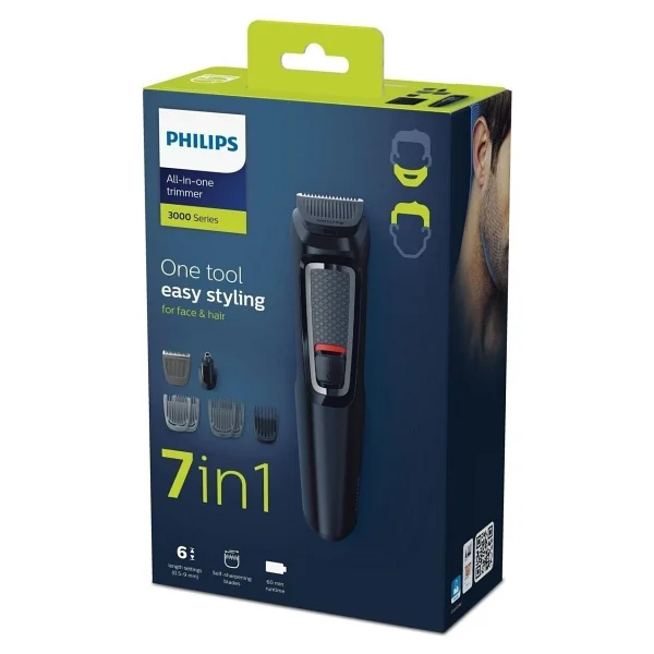 Philips Multigroom 3000 Serisi Mg3720/15 7'si 1 Arada Erkek Bakım Seti - Görsel 6