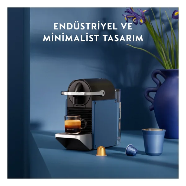 Nespresso Pixie D62 Mavi Kapsül Kahve Makinesi - Görsel 10