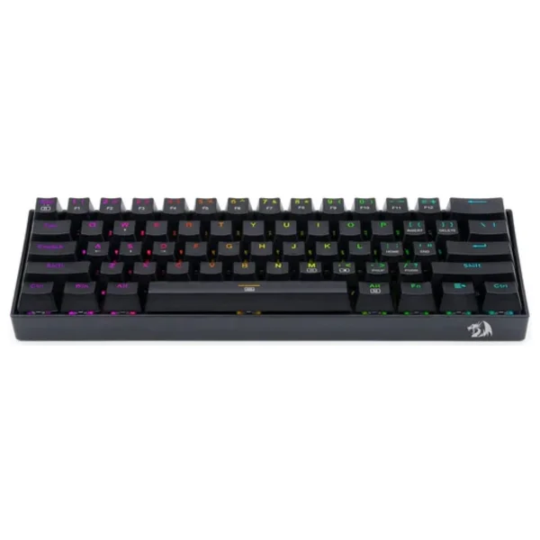 Redragon K630 Dragonborn Siyah RGB %60 Tkl Blue Switch Kablolu Mekanik Oyuncu Klavyesi - Görsel 3