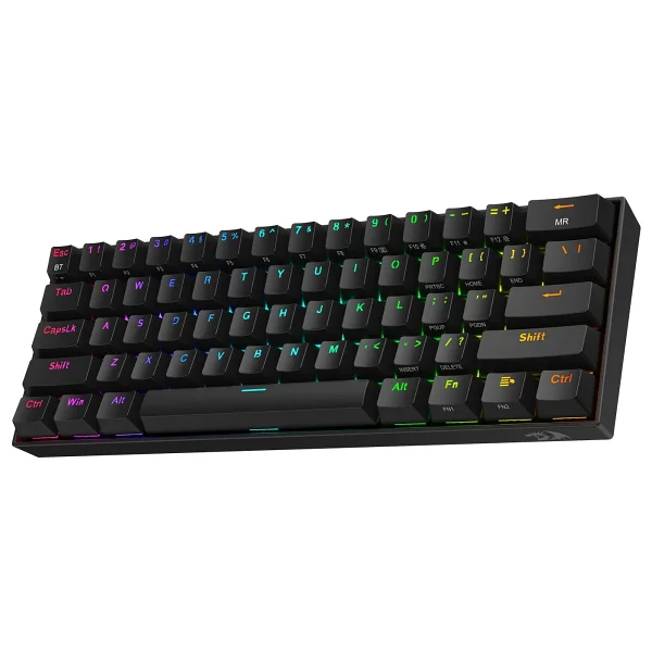 Redragon Draconic K530 Pro Siyah RGB %60 Tkl Brown Switch Kablolu/Kablosuz Mekanik Oyuncu Klavyesi - Görsel 3