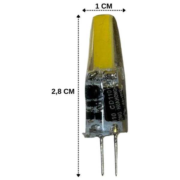 Cata Ct-4255 Beyaz Işık 3 W G4 2'li Kapsül LED Ampul - Görsel 3