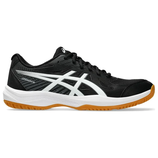 Asics Upcourt 6 1071a104-001 Siyah-Beyaz Erkek Voleybol Ayakkabısı - Görsel 10