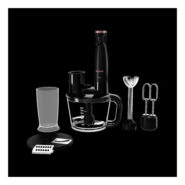 Arçelik Küçük Ev Aletleri 4lü Set Cm 6964 S - Tm 6046 Cs - Rhb 6050 S - Tkm 9961 B - Altın - Görsel 3