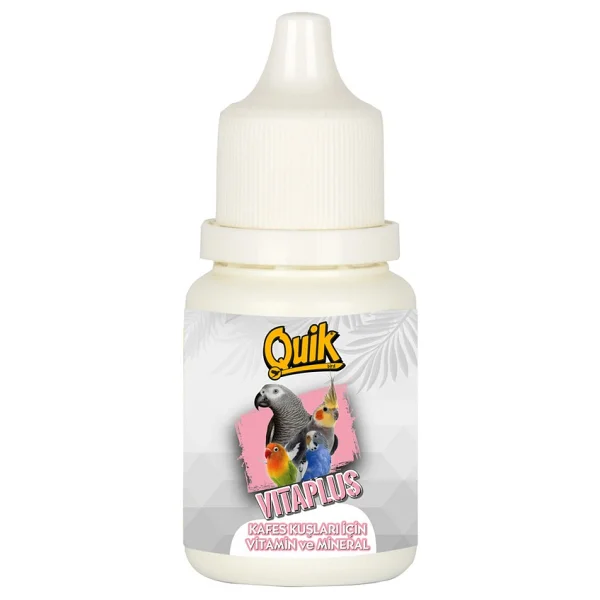Quik Vita Plus 25 Ml Kuş Vitamini - Görsel 2