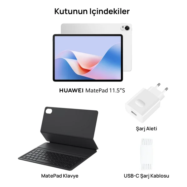 Huawei Matepad 11.5"S 256 GB Tablet - Görsel 4