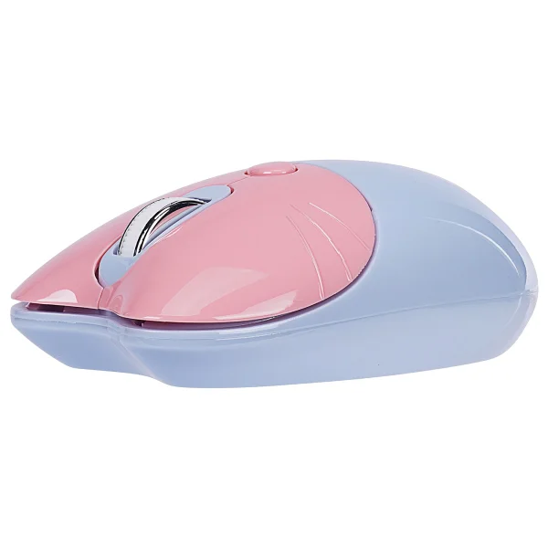 Everest Whisker Km-6284 Mavi Kablosuz Klavye Mouse Seti - Görsel 5