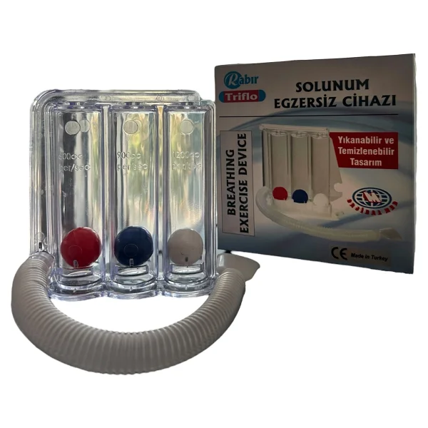 Rabır Triflo Solunum Egzersiz Cihazı Triflo - Görsel 3