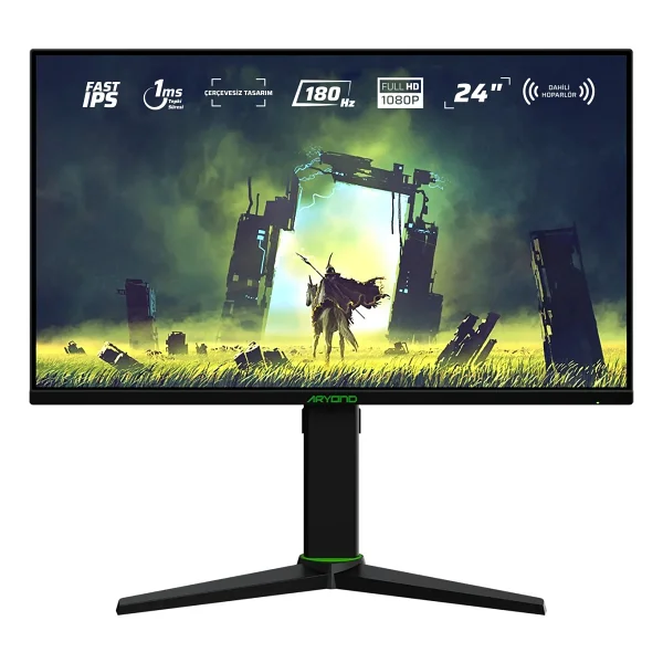 Monster Aryond A24 V2 24" 1 Ms Full HD Pivot Ips 180 Hz Oyuncu Monitörü - Görsel 8