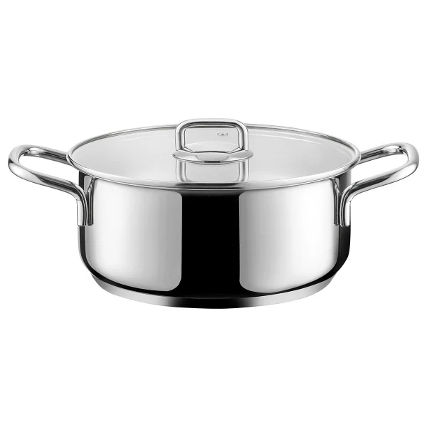 Emsan Gourmet 20 Cm Derin Çelik Tencere - Görsel 3
