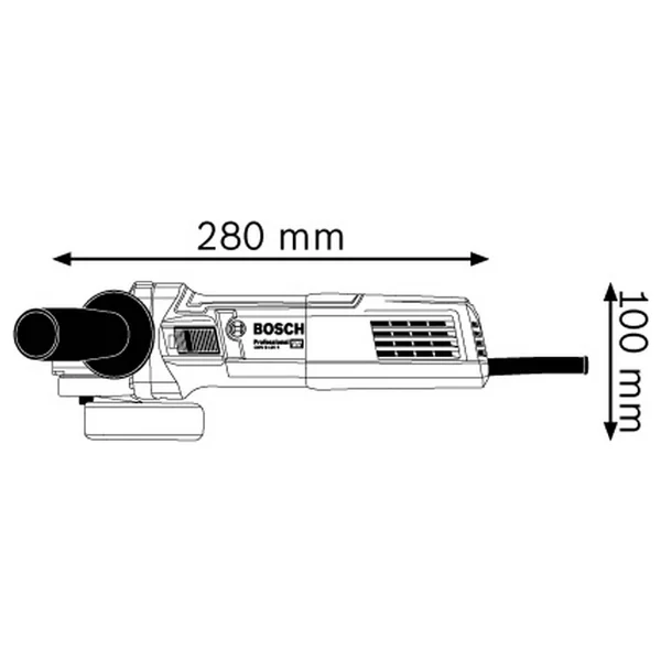 Bosch Gws 9-125 S 900 W Avuç Taşlama Makinesi - Görsel 2