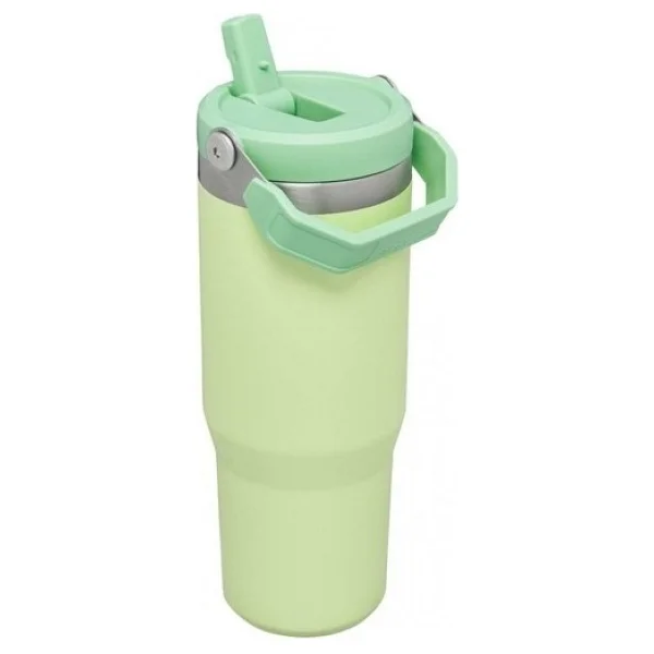 Stanley The Iceflow Flip Straw Açık Yeşil 0.89 Lt Pipetli Termos Bardak - Görsel 4