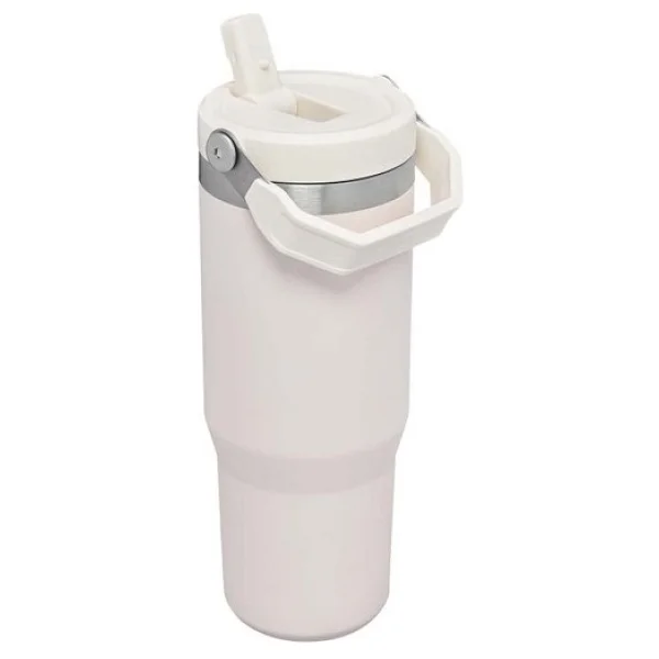 Stanley The Iceflow Flip Straw Açık Pembe 0.89 Lt Pipetli Termos Bardak - Görsel 2