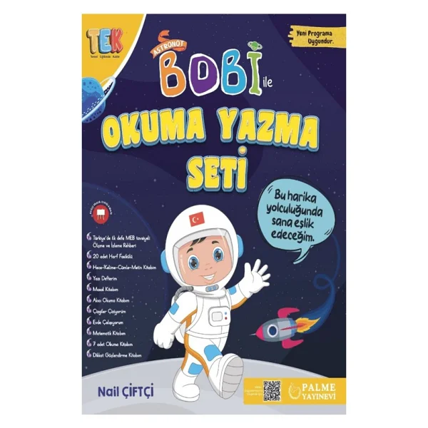 Palme Yayınevi 1. Sınıf Bobi ile Okuma Yazma Seti - Görsel 2