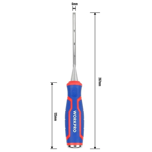 Workpro Wp243004 6 Mm Profesyonel İskarpela - Görsel 10
