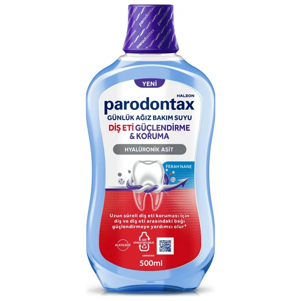 Parodontax Diş Eti Güçlendirme Ve Koruma 500 Ml Gargara - Görsel 6