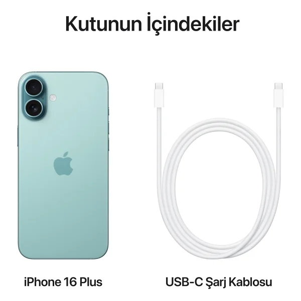 iPhone 16 Plus 256 GB Deniz Mavisi - Görsel 9