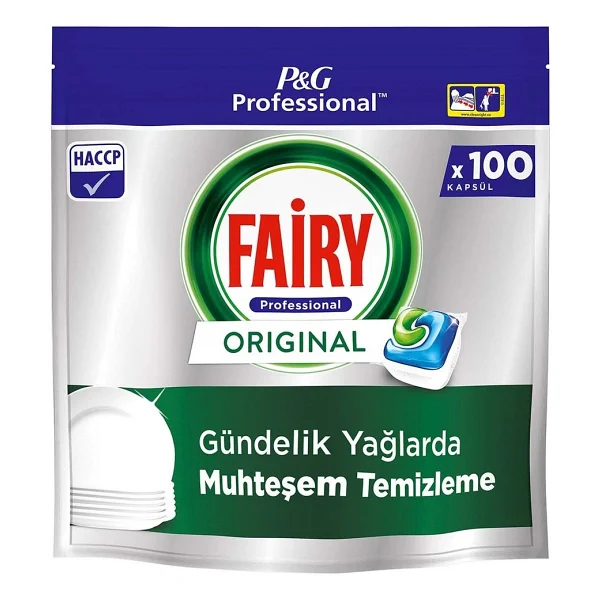 Fairy Professional Bulaşık Makinesi Tableti 100'lü - Görsel 2