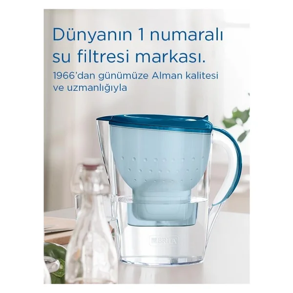 Brita Marella XL 3.5 Lt Beyaz 12 Filtreli Su Arıtma Sürahisi - Görsel 2