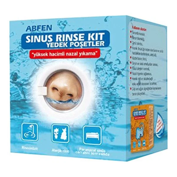 Abfen Sinus Rinse Kit Pediatric Yedek Poşetler - Görsel 2