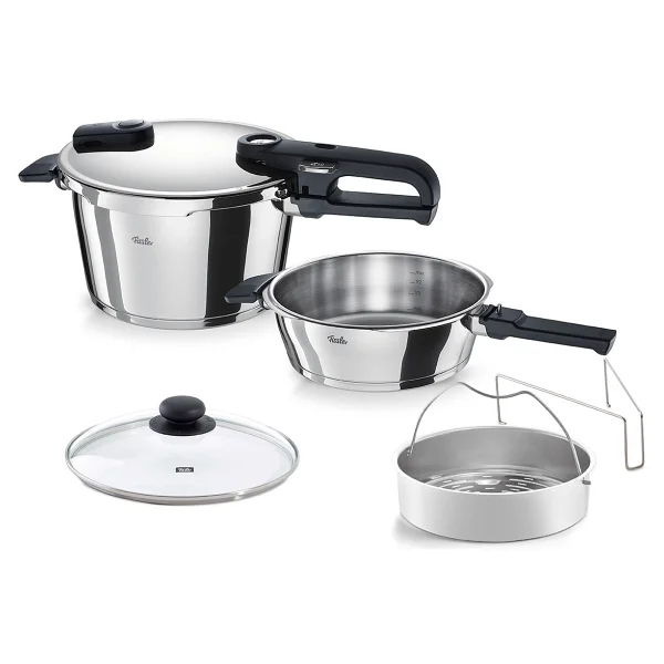 Fissler Vitaquick Edition 4.5 Lt + 2.5 Lt Düdüklü Tencere Seti - Görsel 2
