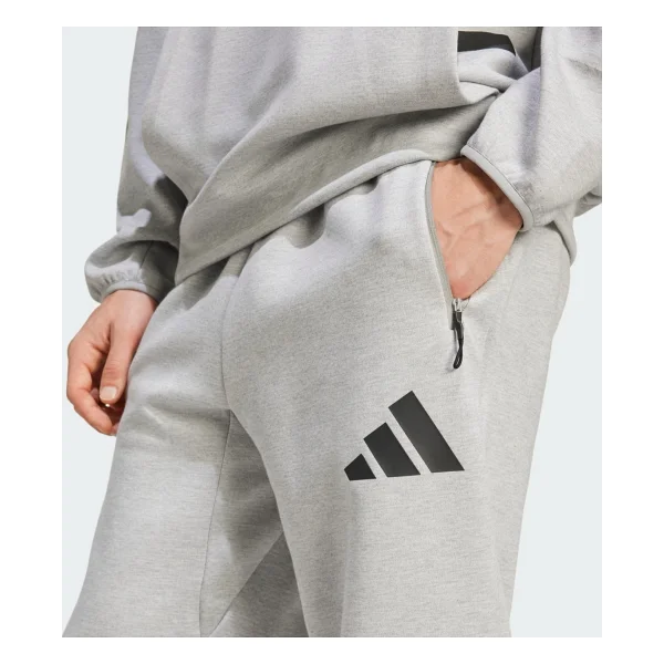 Adidas Z.N.E. Jf2446 Gri Erkek Eşofman Altı - Görsel 4