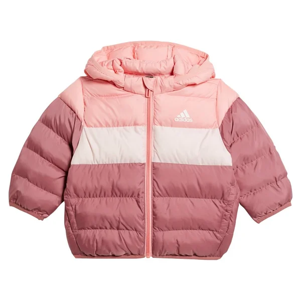 Adidas Synthetic Down Ix3299 Pembe Bebek Mont - Görsel 3
