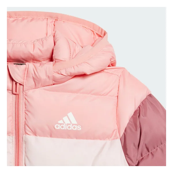 Adidas Synthetic Down Ix3299 Pembe Bebek Mont - Görsel 2