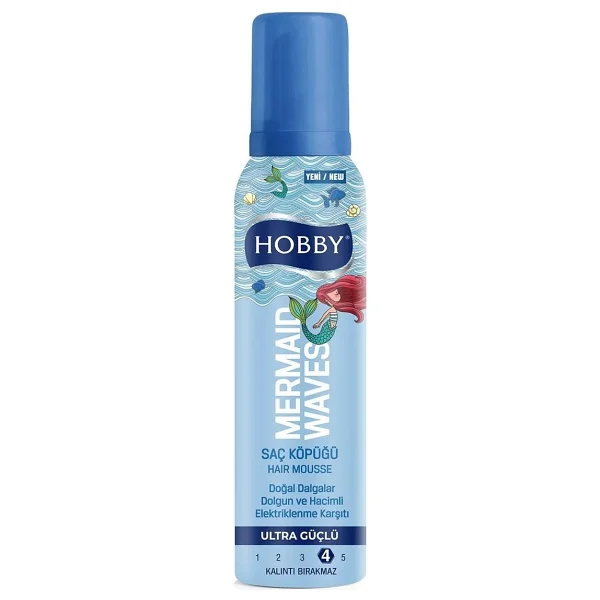 Hobby Mermaid Waves 150 Ml Saç Köpüğü - Görsel 3
