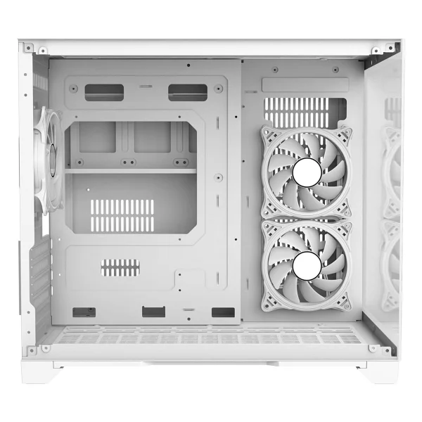 Revenge Nova RGB 3 Fanlı Beyaz Micro Atx Oyuncu Kasası - Görsel 5