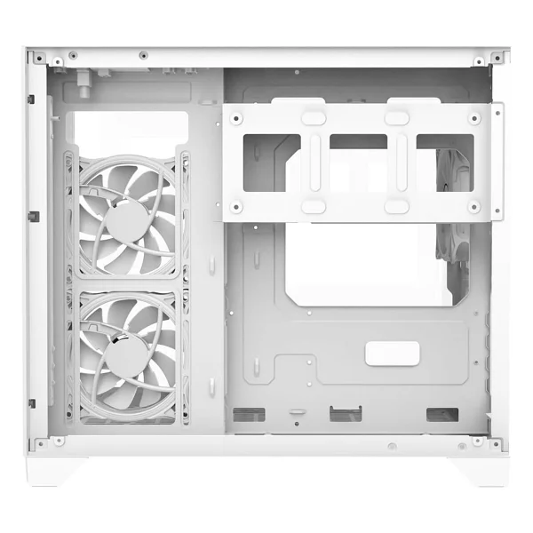 Revenge Nova RGB 3 Fanlı Beyaz Micro Atx Oyuncu Kasası - Görsel 6