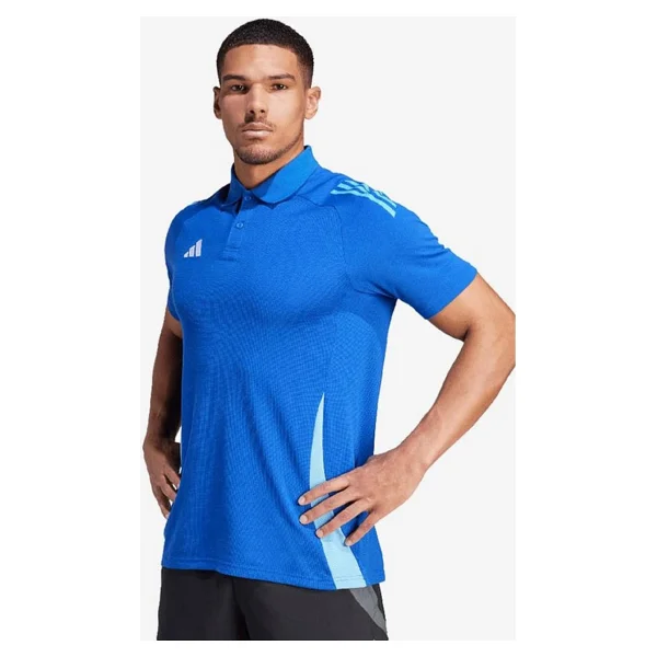 Adidas Tiro24 Competition Ir7566 Mavi Kısa Kollu Polo Yaka Erkek Spor Tişört - Görsel 2