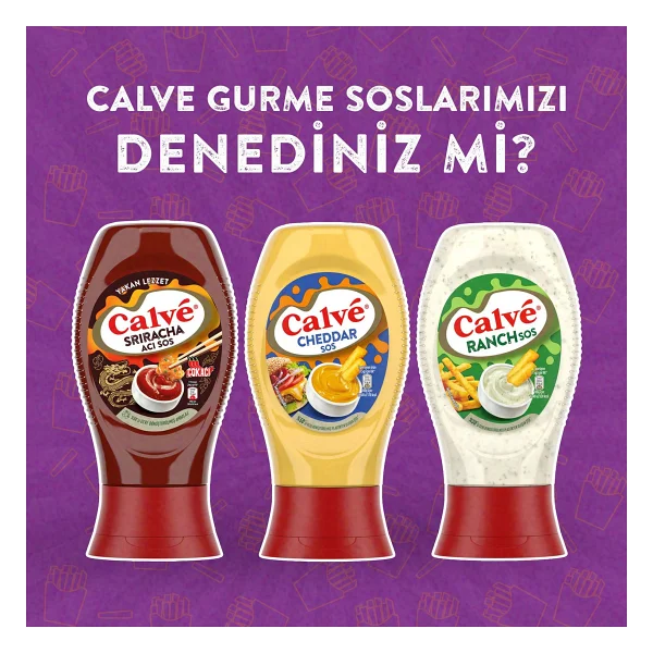 Calve Burger Sos 245 Gr - Görsel 7