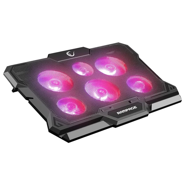 Rampage Ad-Rc10 X-Gust 6 Fanlı Laptop Soğutucu - Görsel 7