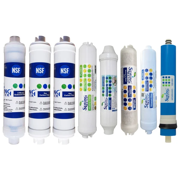 Spring Water 8'li Filtre Seti 11 Aşamalı Modeller Için - Görsel 3