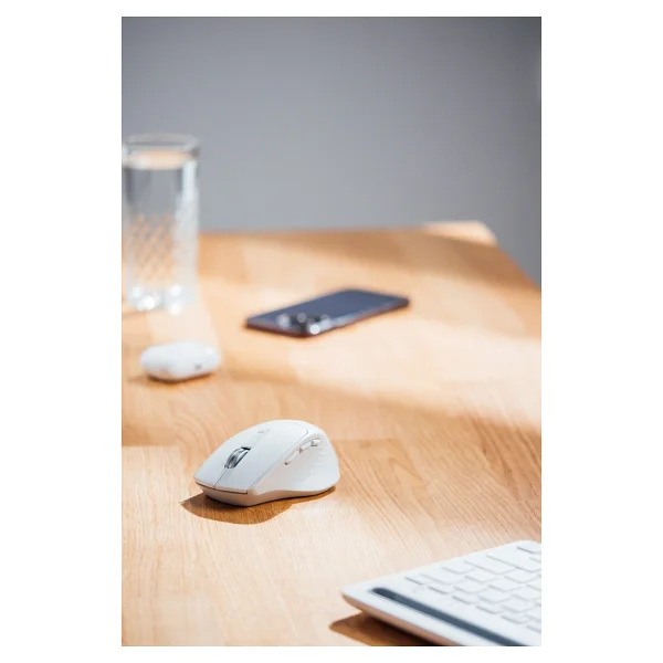 Everest Sm-Bt21 Beyaz Ergonomik Optik Kablosuz Mouse - Görsel 10