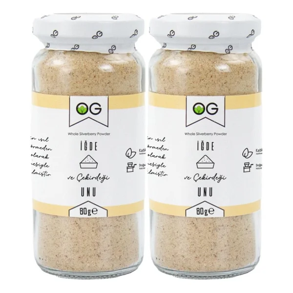Og Natural 80 Gr 2'li İğde Ve Çekirdeği Unu - Görsel 2