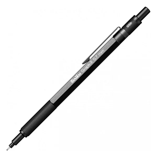 Scrikss Graph-X Antrasit 0.7 Mm Versatil Uçlu Kalem - Görsel 4