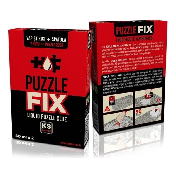 Ks Games Puzzle Fix 228 Yapıştırıcı Spatula - Görsel 4