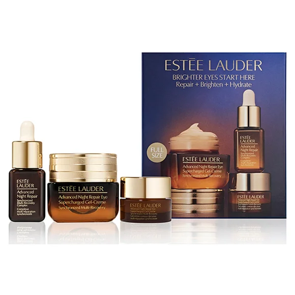 Estee Lauder Advanced Night Repair Aydınlatıcı Göz Bakım Seti - Supercharged Göz Kremi 15ml + 5ml, Serum 7ml - Görsel 7