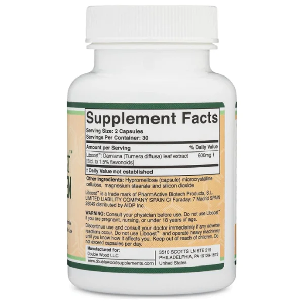 Double Wood Liboost For Women 600 Mg 60 Kapsül - Görsel 3
