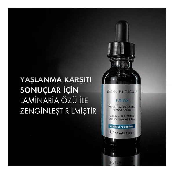 Skinceuticals P-Tiox Wrinkle Modulating Peptide Kırışıklık Karşıtı 30 Ml Yüz Serumu - Görsel 4