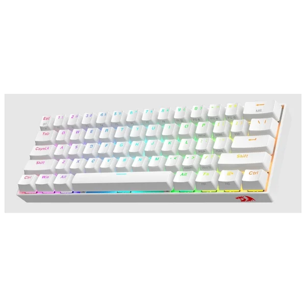 Redragon Draconic K530 Pro Beyaz RGB %60 Tkl Brown Switch Kablosuz Mekanik Oyuncu Klavyesi - Görsel 2