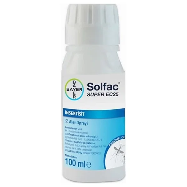 Bayer Solfac Super Ec25 100 Ml Haşere Ilacı - Görsel 2