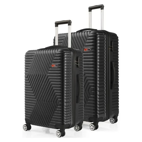 G&D Polo Suitcase Abs Orta Ve Büyük Boy Mürdüm 2'li Valiz Seti 600.09-B - 2'li Set - Görsel 8