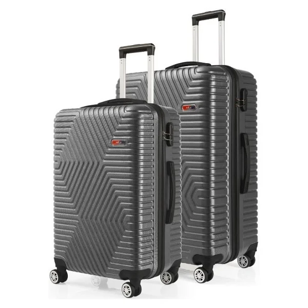 G&D Polo Suitcase Abs Orta Ve Büyük Boy Mürdüm 2'li Valiz Seti 600.09-B - 2'li Set - Görsel 10