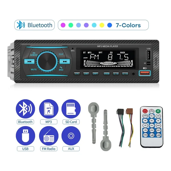 Premio Kac38 4x55 W Bluetooth Oto Teyp - Görsel 2