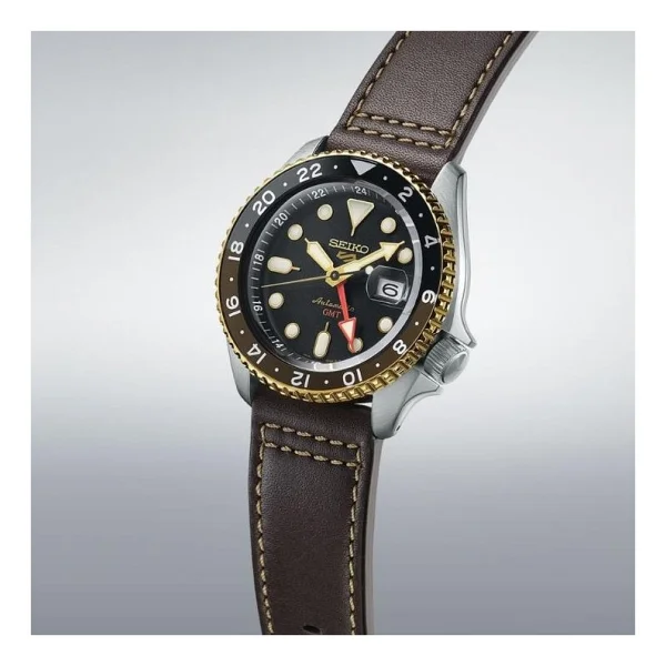 Seiko 5 Sports Skx Ssk036k Deri Kordon Erkek Kol Saati - Görsel 2