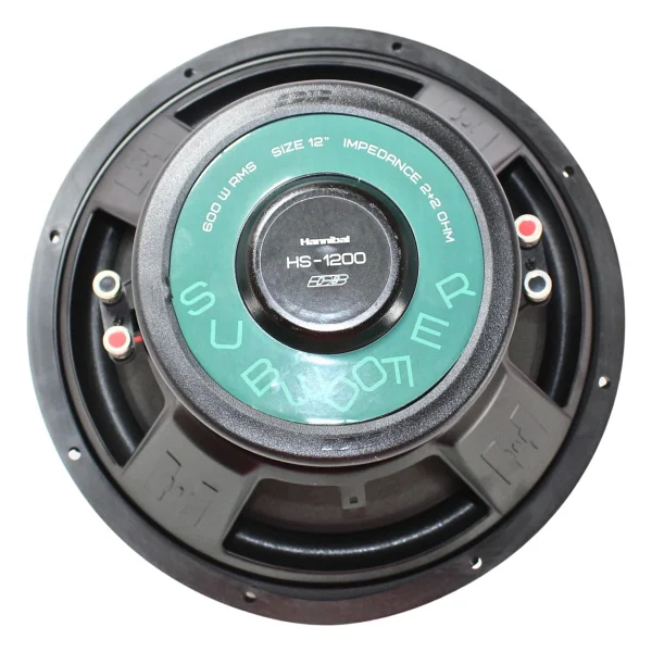 Deaf Bonce Hannibal Hs-1200 D2-D4 1200 W 30 Cm Subwoofer Oto Hoparlör - Görsel 4